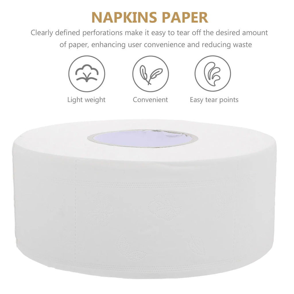 Commercial Large Roll Toilet Tissue – Soft Bulk Pack for Hotels Commercial Toilet Tissue QXL