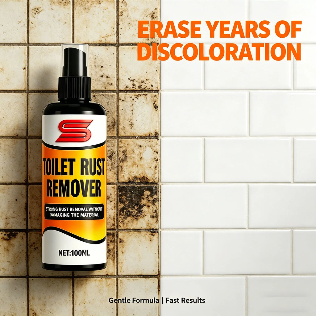 Ceramic & Porcelain Rust Remover Spray – Toilets & Sinks Rust Remover Spray QXL