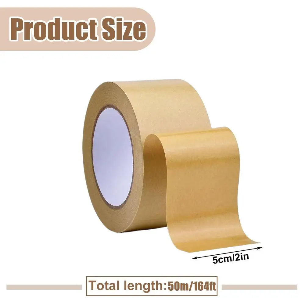 Sticky Tree Barrier Tape | Kraft Paper Tree Wrap 5cm × 50m Tree Barrier Tape QXL 1pcs