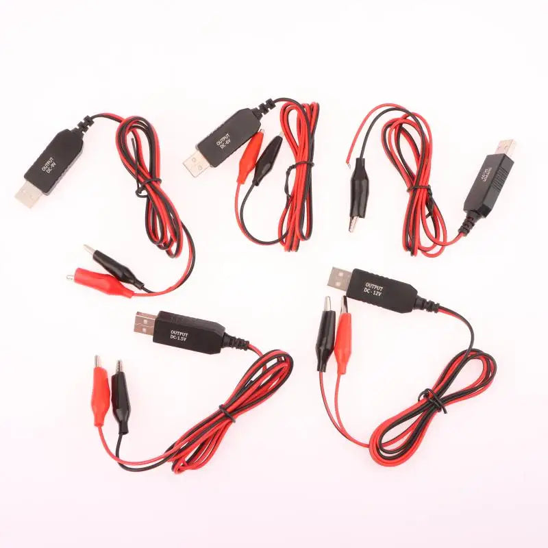 USB to 1.5V–12V Step-Down Voltage Converter Power Cable Voltage Converter Cable QXL