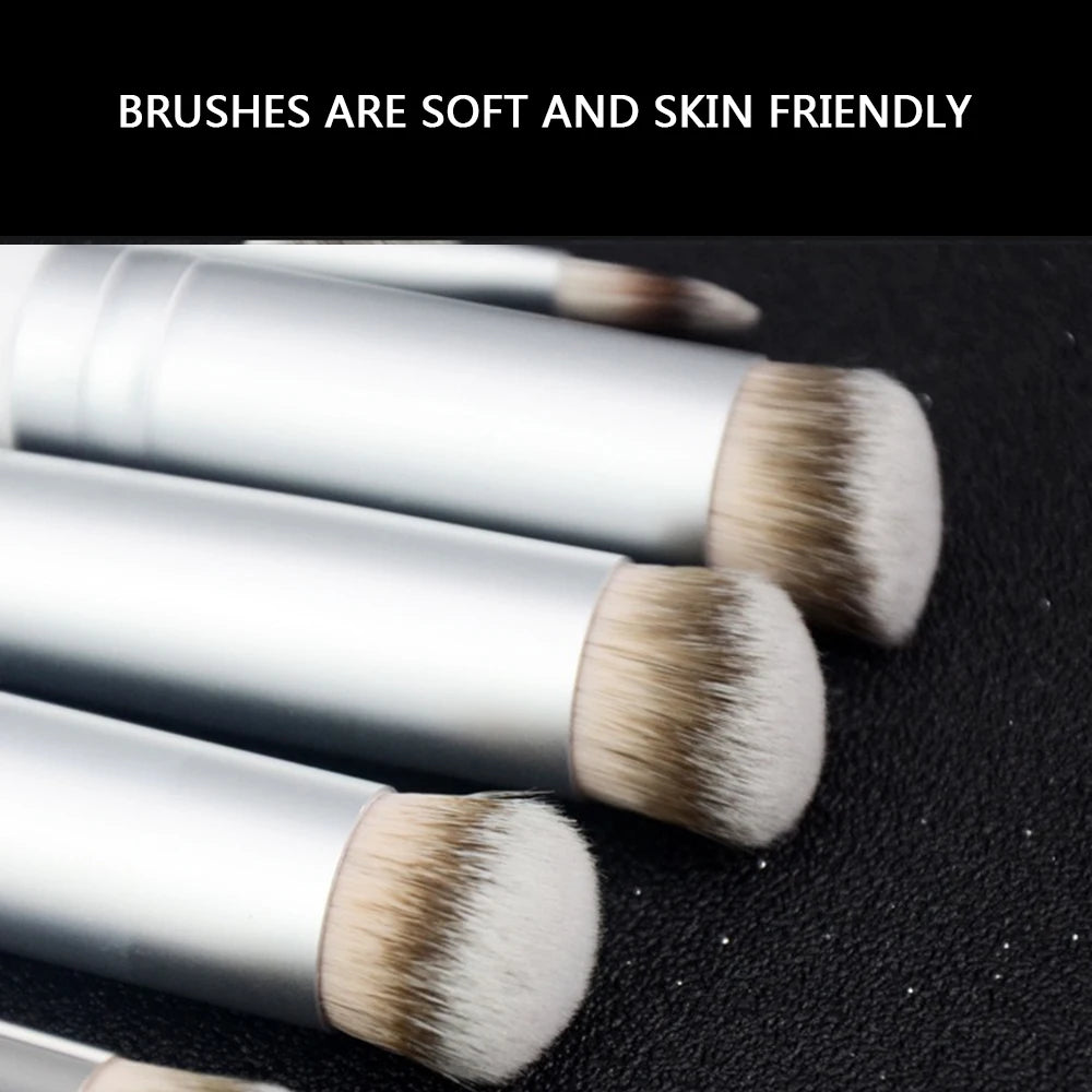 Foundation & Concealer Makeup Brush | Blending & Contour Makeup Blending Brush QXL