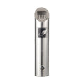 Wall-Mounted Stainless Steel Ashtray with Lock | Outdoor Ash Bin Wall-Mounted Ashtray QXL B