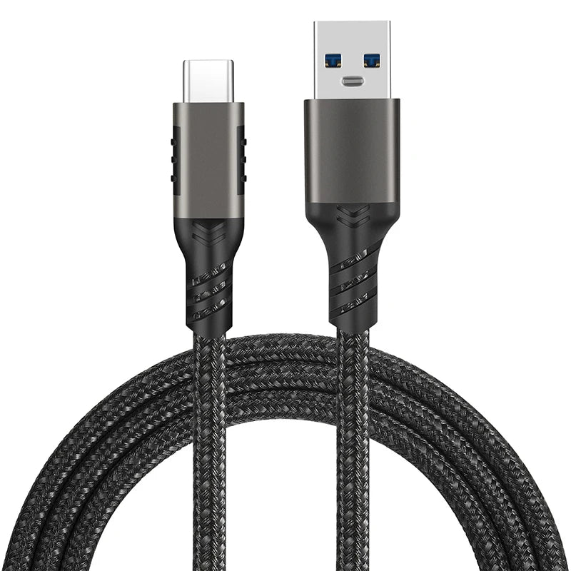 USB 3.2 Gen 2 USB-A to USB-C Cable | 10Gbps 60W QC 3.0 USB-C Data Cable QXL With Braid 1m