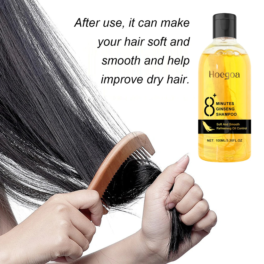 HOEGOA Ginseng Oil Shampoo & Conditioner – All Hair Types Ginseng Hair Shampoo QXL