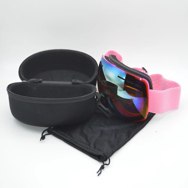Hard EVA Ski Snowboard Goggle Case | Shockproof Carry Case Goggle Carrying Case QXL