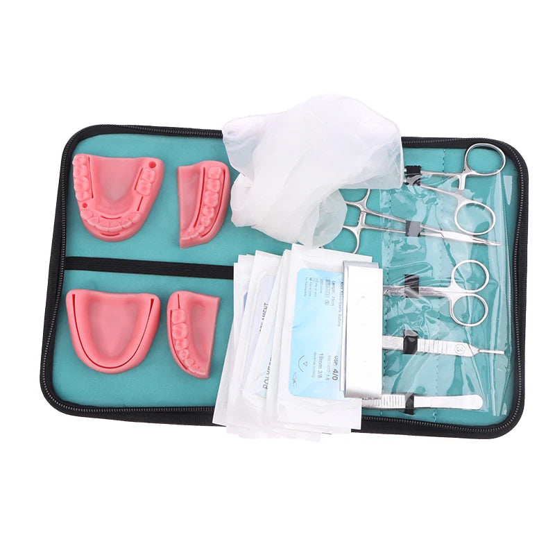 Dental Suture Practice Kit | Oral Training Simulation Set Dental Training Kit QXL