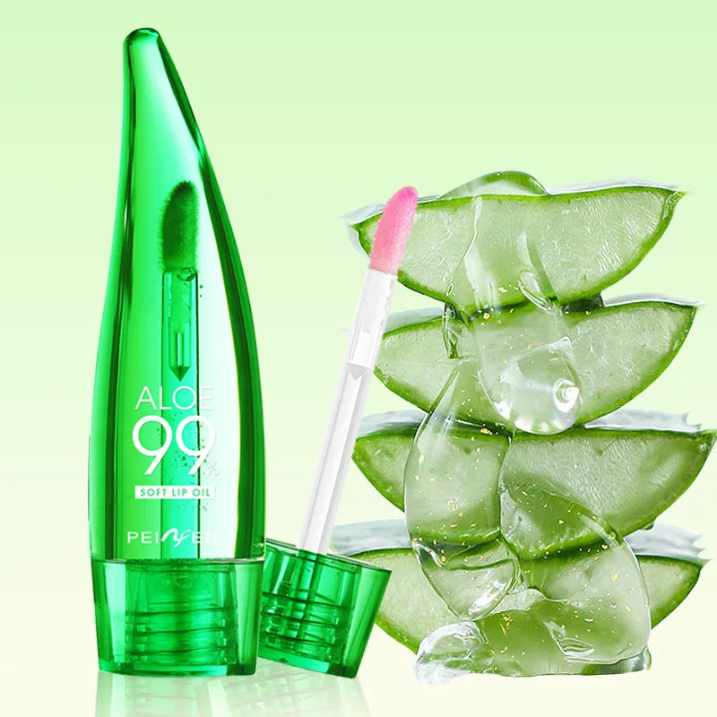 Aloe Vera Moisturizing Lip Balm | Clear Gel Brush Tip 5.8ml Lip Balm QXL