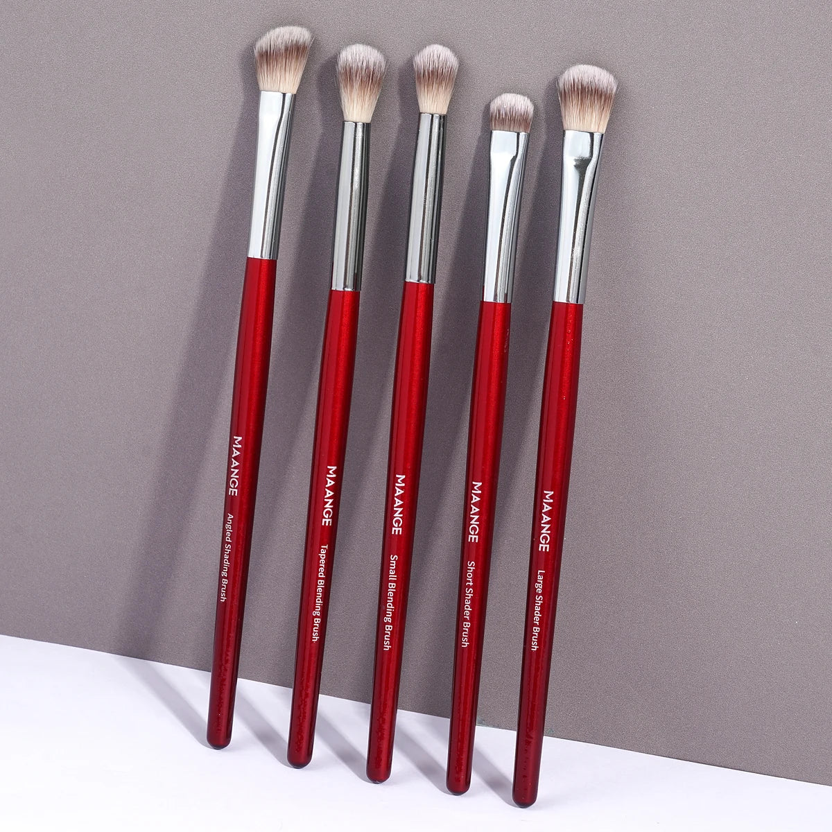 MAGEFY 5-Pc Eye Makeup Brush Set | Soft Synthetic Bristles Eye Makeup Brush Set QXL