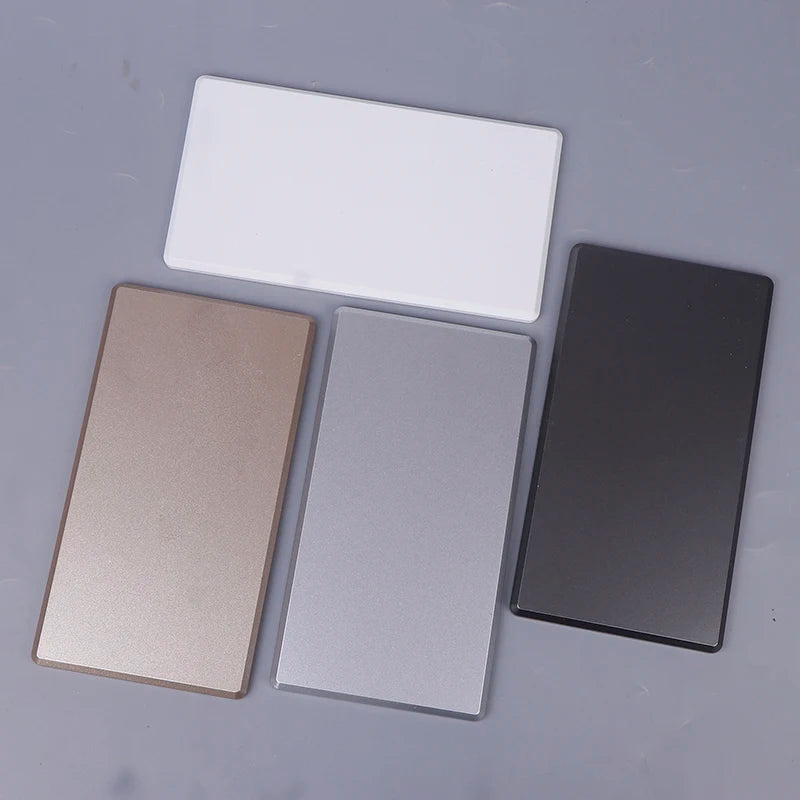Self-Adhesive Blank Wall Panel Cover | ABS Socket Hole Plate Wall Panel Cover QXL