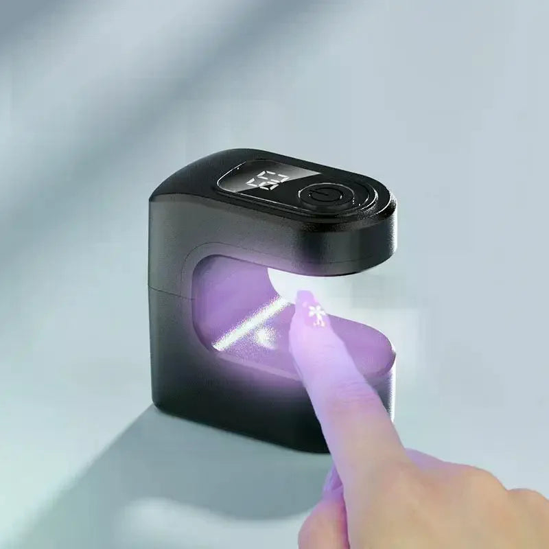 Mini UV LED Nail Lamp 3W | Portable Gel Curing Light 30/60s UV LED Nail Lamp QXL