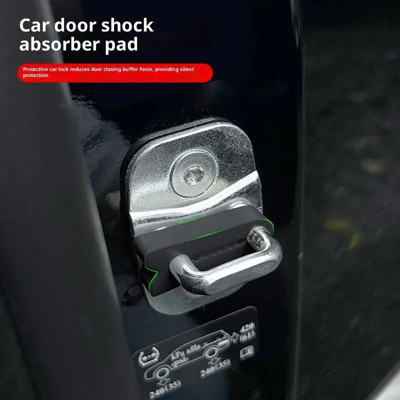 4-Pack Car Door Lock Damper Buffer | Noise Dampening Protector Door Lock Damper QXL