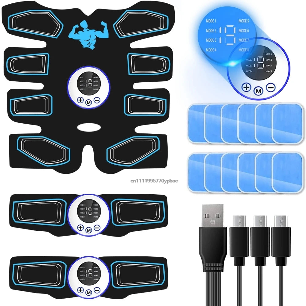 Wireless EMS Abdominal Trainer | Core Toning & Sculpting EMS Muscle Trainer QXL