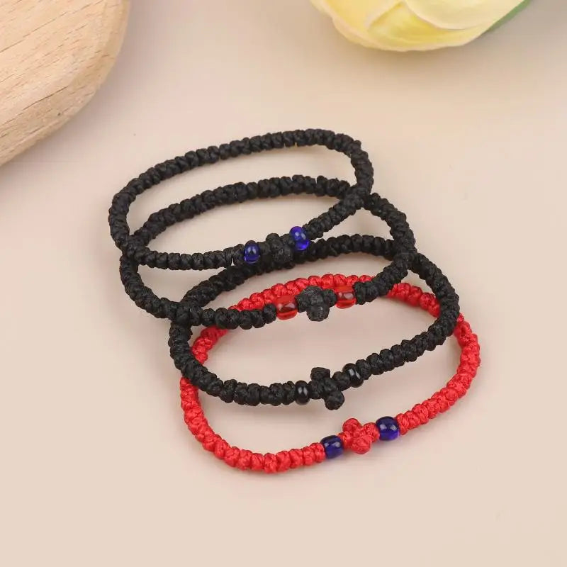 Greek Orthodox Handmade Prayer Rope Bracelet | 1 or 5 Pack Prayer Rope Bracelet QXL