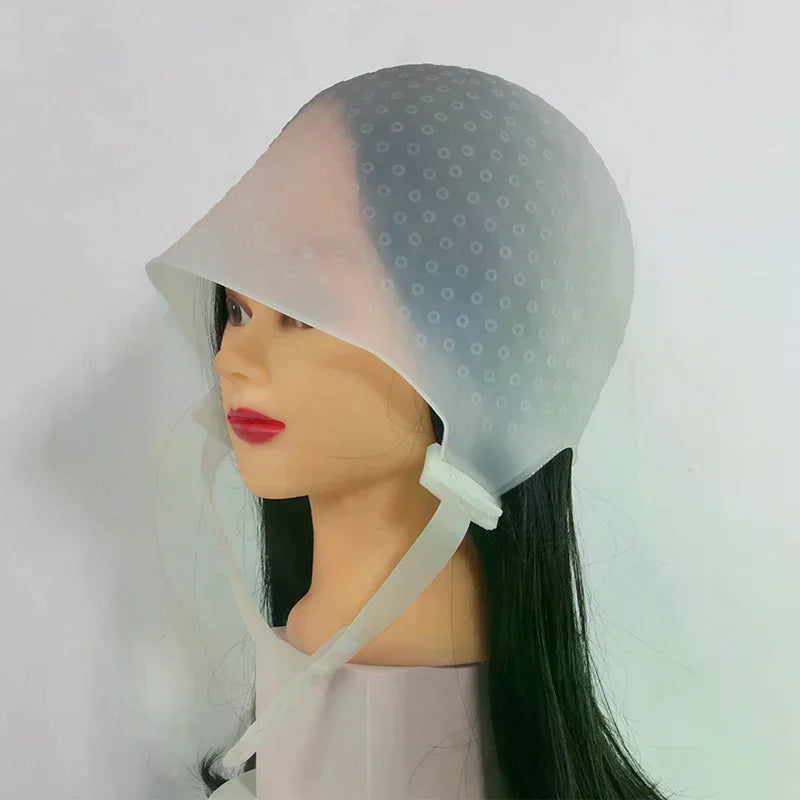 Reusable Silicone Hair Highlighting Cap – Frosting & Tipping Hair Highlighting Cap QXL