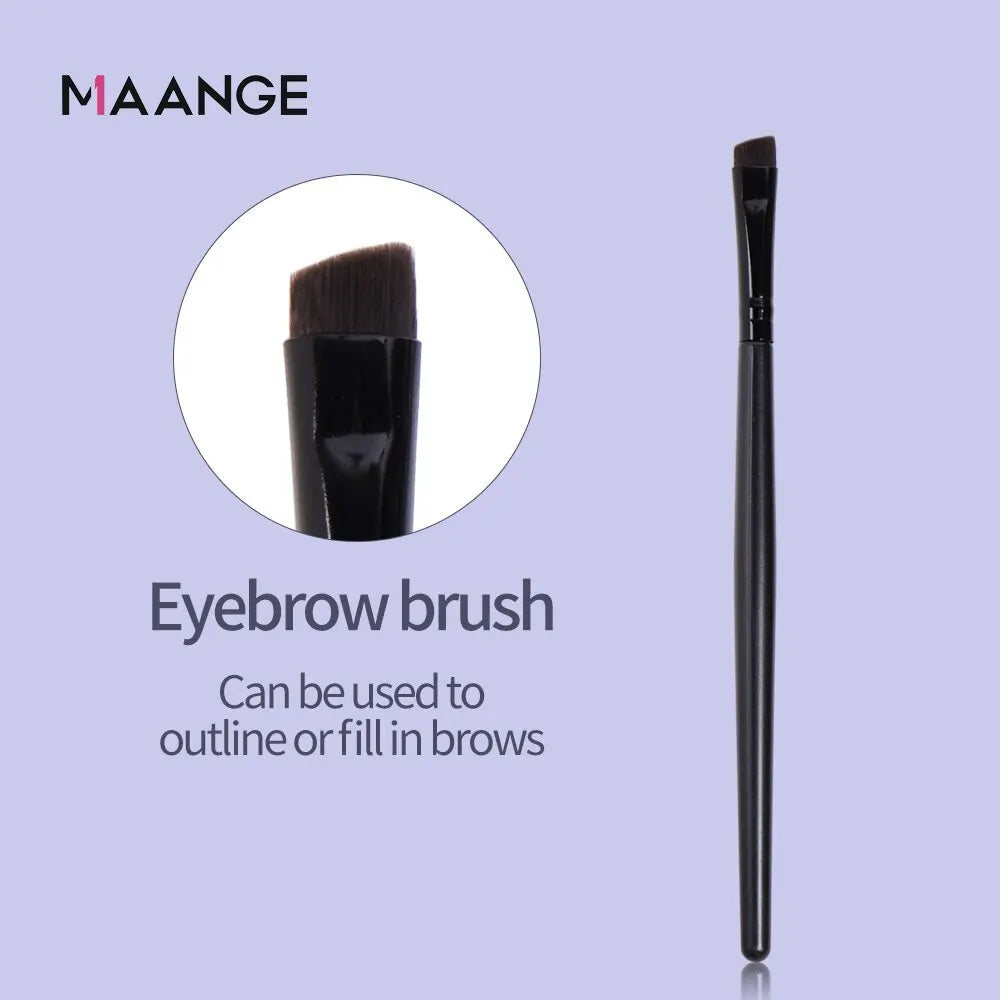 MAANGE 6-Piece Eye Makeup Brush Kit – Eyeshadow & Eyeliner Eye Makeup Brush Set QXL