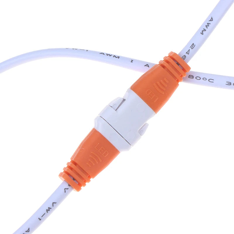 2-Pin Male Female Wire Connector 50cm Cable for LED Grow Light LED Wire Connector QXL