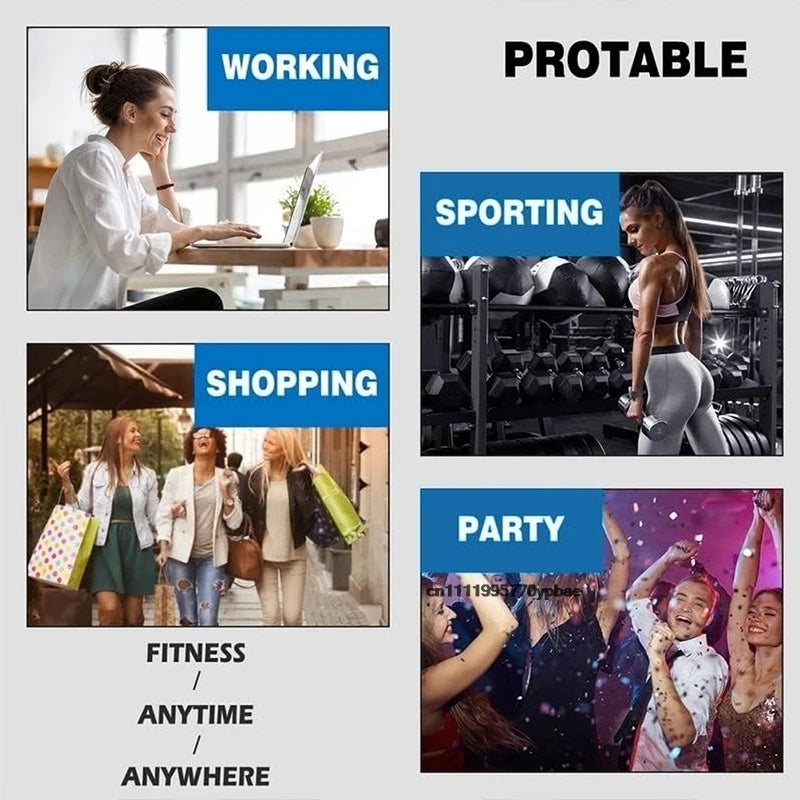 Wireless EMS Abdominal Trainer | Core Toning & Sculpting EMS Muscle Trainer QXL