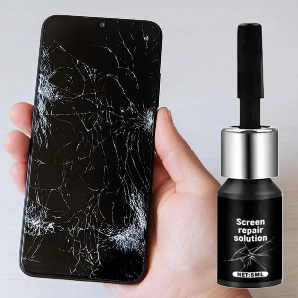 Glass Repair Liquid for Phone & Watch Screens | DIY Crack Fix Glass Repair Fluid QXL