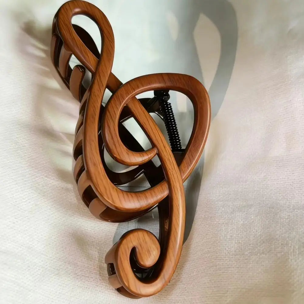 Large Floral Music Note Hair Claw Clip for Thick Hair Hair Claw Clip QXL
