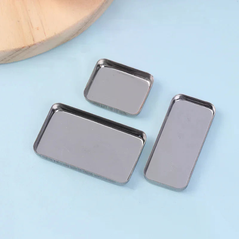 Empty Square Aluminum Eyeshadow Pans for Magnetic Palettes 1-6pc Empty Palette Pans QXL