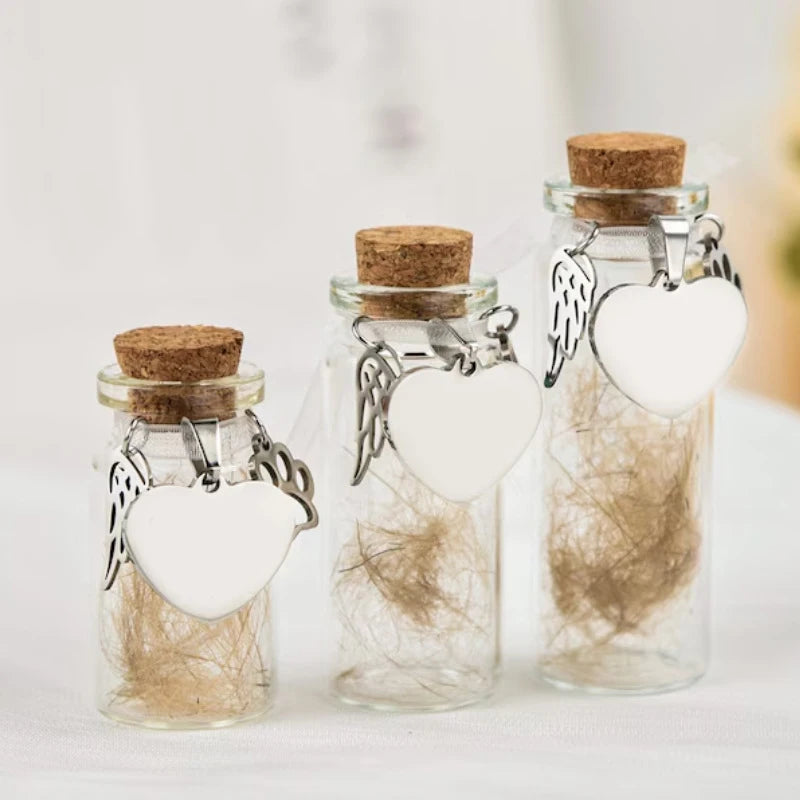 Pet Memorial Keepsake Bottle | Dog & Cat Fur Storage Urn Pet Memorial Urn QXL