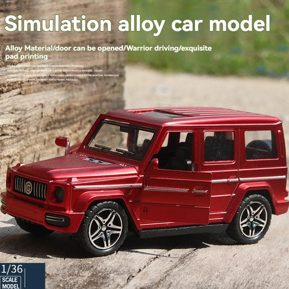 1:36 Diecast Pull Back Alloy Toy Car with Openable Doors Diecast Toy Car QXL