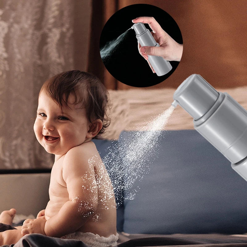 35ml Refillable Dry Powder Spray Bottle | Travel Atomizer Powder Spray Bottle QXL