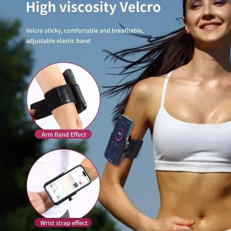 360° Rotatable Sports Wristband Phone Holder | Running Armband Sports Phone Armband QXL
