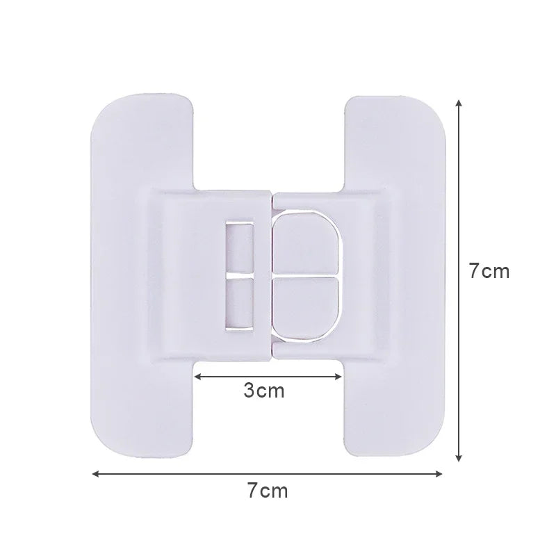 vvocci 4-Pack Baby Safety Cabinet & Drawer Locks | Child Proof Baby Safety Locks QXL
