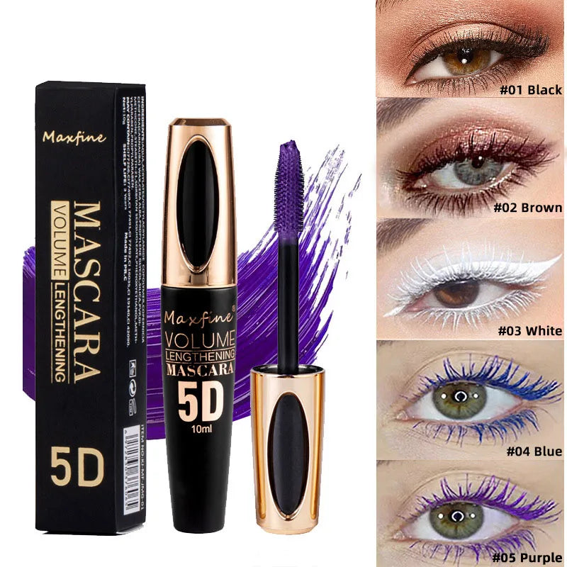 5D Waterproof Mascara – Thickening, Lengthening & Curling Waterproof Mascara QXL