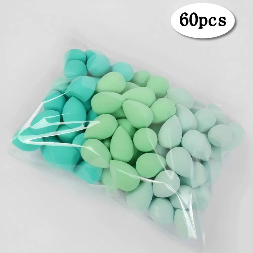 Multicolor Makeup Sponge Blender Set – 12 or 60 Pcs Makeup Sponge Blender QXL