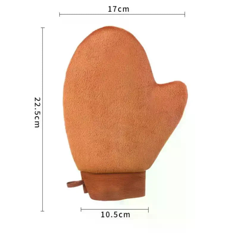 Double-Sided Self Tanning Mitt | Velvet Applicator Glove Self Tanning Mitt QXL