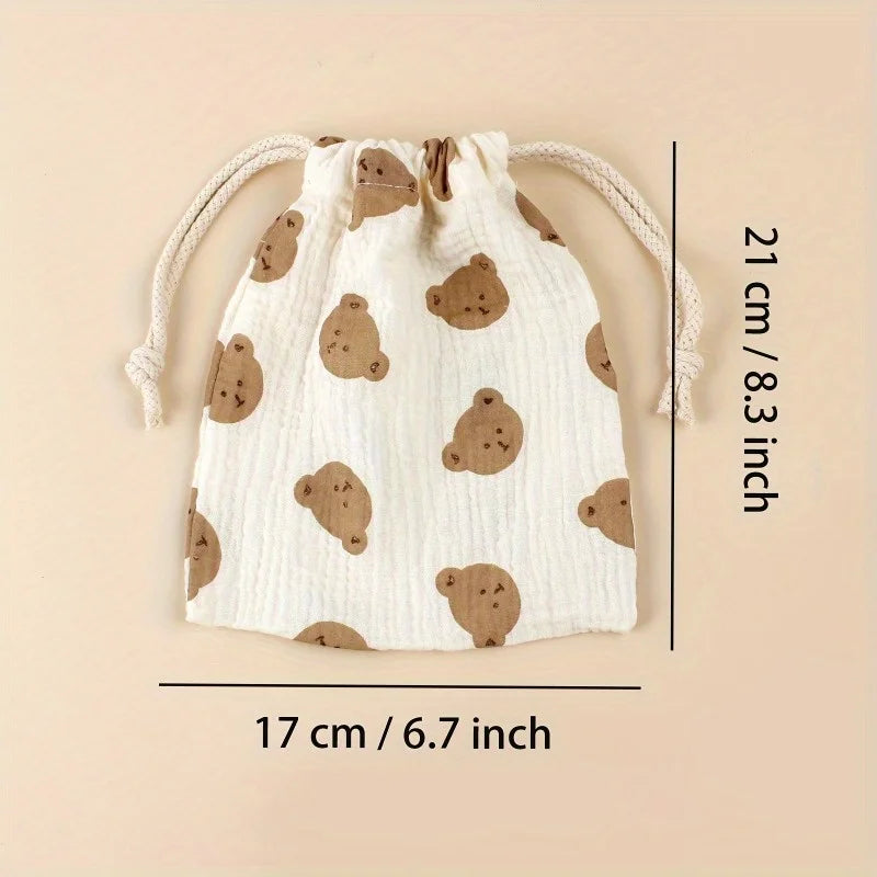 Drawstring Canvas Storage Bags | Printed Dust-Proof Organizers Drawstring Storage Bag QXL