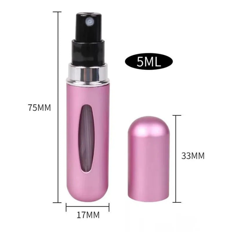 5ml Refillable Perfume Spray Bottle – Portable Travel Atomizer Perfume Atomizer QXL