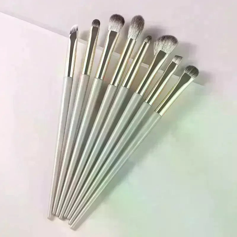8-Piece Eye Makeup Brush Set | Soft Eyeshadow & Liner Brushes Eye Makeup Brush Set QXL Default Title