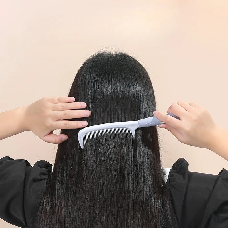 Cartoon Anti-Static Pointed Tail Comb for Kids | Pink & Green Kids Hair Comb QXL