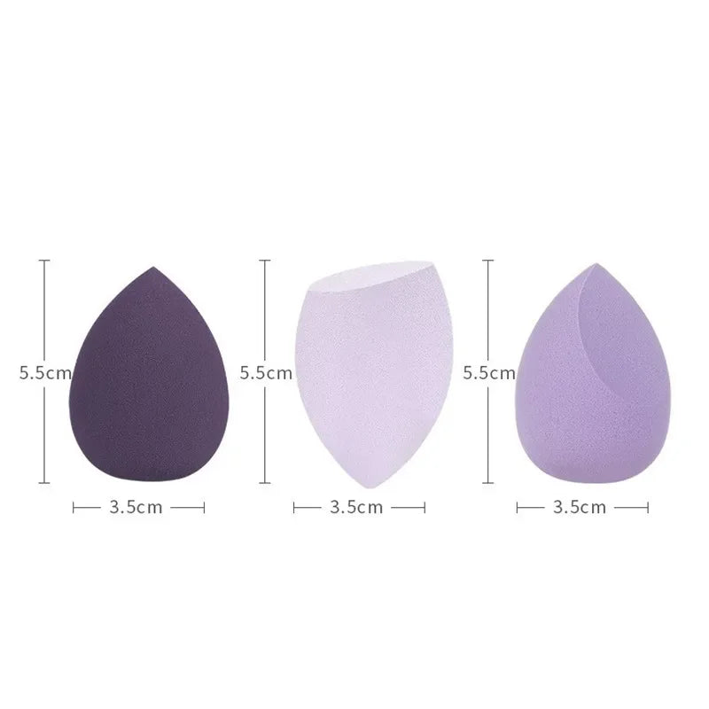 Latex-Free Egg Makeup Sponge | Dry & Wet Foundation Puff Makeup Blending Sponge QXL