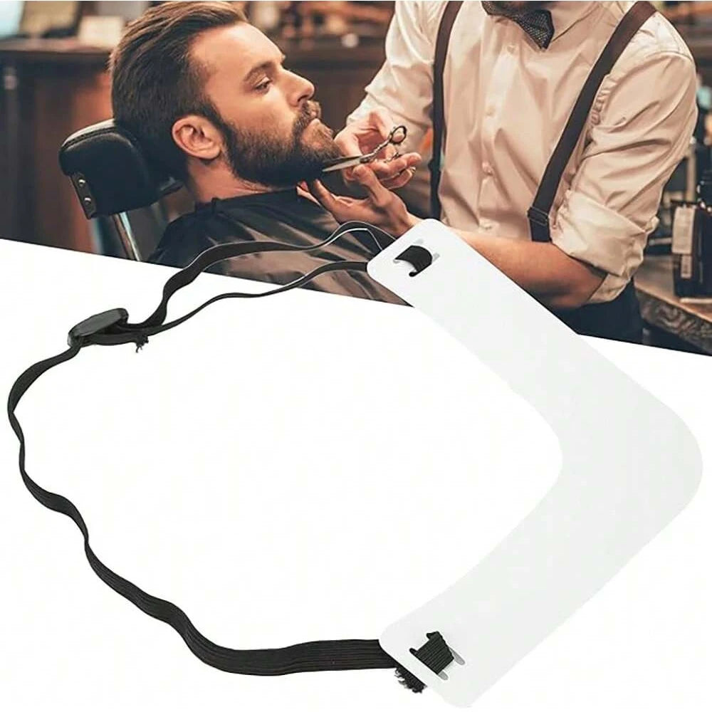 Beard Shaper Neckline Template & Goatee Stencil Kit for Men Beard Shaping Tool QXL