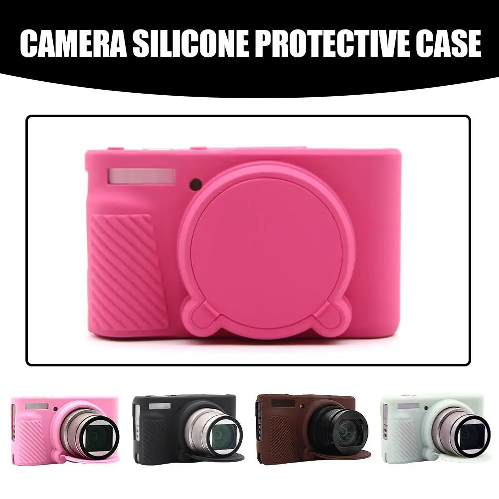 Silicone Case for Canon PowerShot SX740 SX730 HS – 4 Colors Camera Protective Case QXL