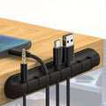 Self-Adhesive Desktop Cable Clip | Cord & Wire Organizer Cable Clip Organizer QXL 7 Holes