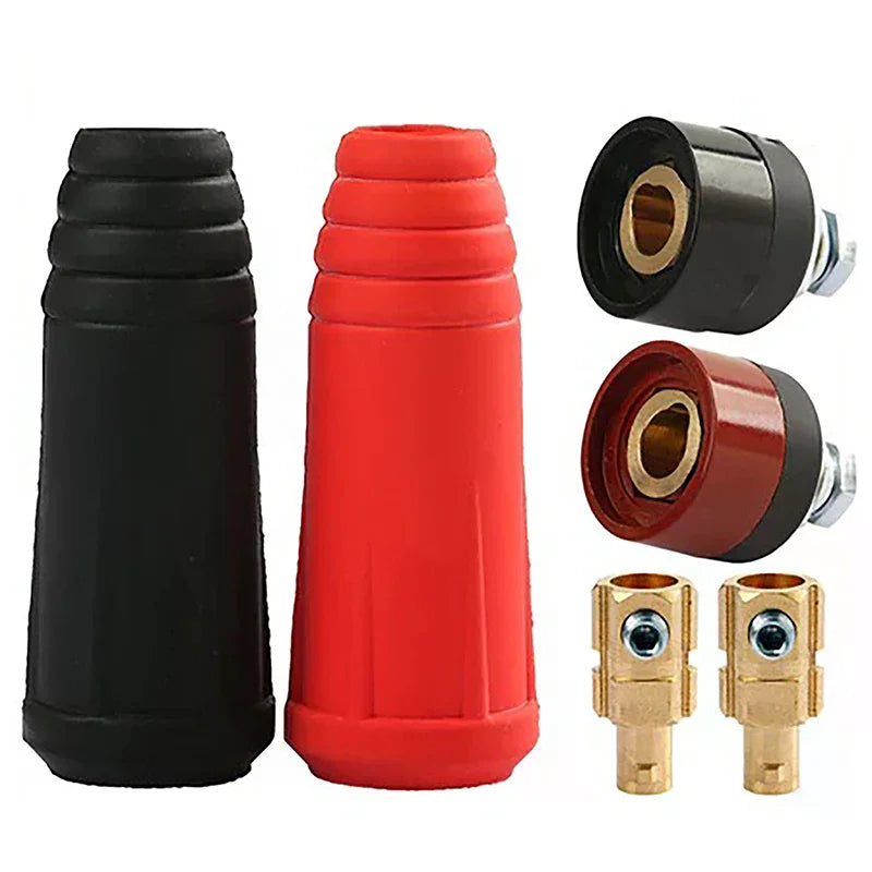 DKJ10-25 European Welding Cable Connector Male Female Plug Welding Cable Connector QXL