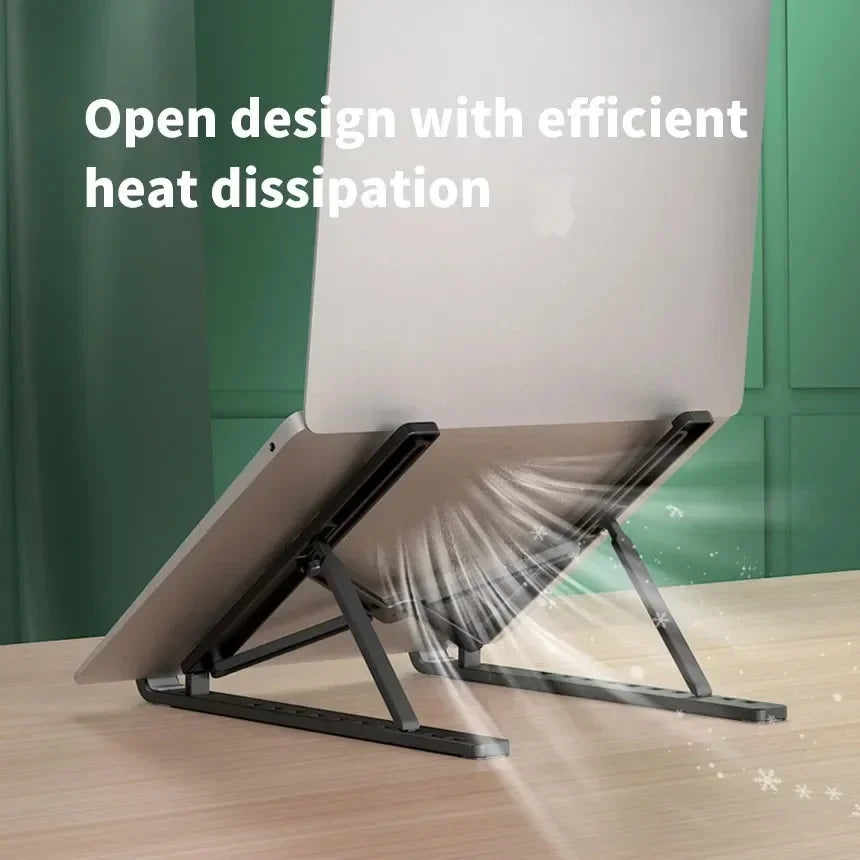 Adjustable Foldable Laptop Stand | Portable Riser 9–15 Inch Laptop Stand QXL