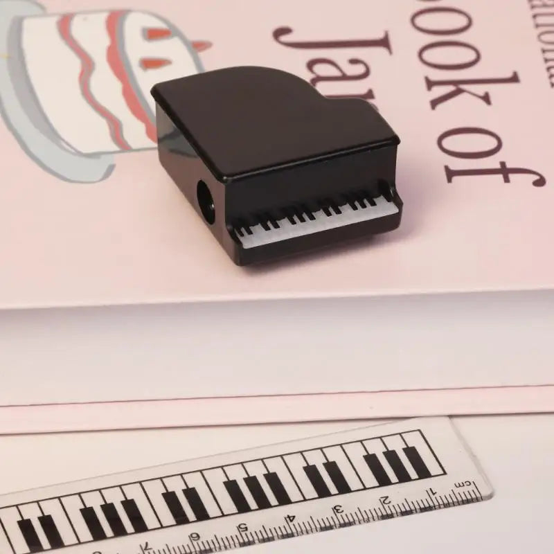 Mini Piano Pencil Sharpener | Music Note Gift for Students Novelty Pencil Sharpener QXL