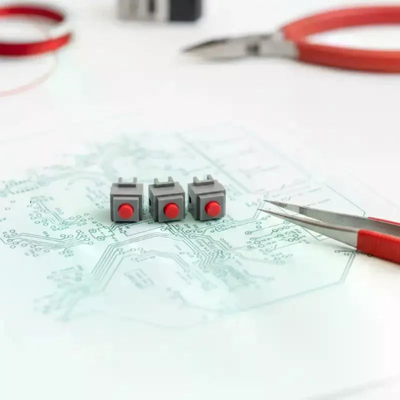 10-Pack Kailh Silent Mouse Micro Switches 6x6x7.3mm DIY Repair Mouse Micro Switch QXL