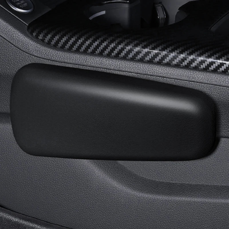 PU Leather Car Armrest Pad | Universal Elbow & Knee Cushion Car Armrest Cushion QXL