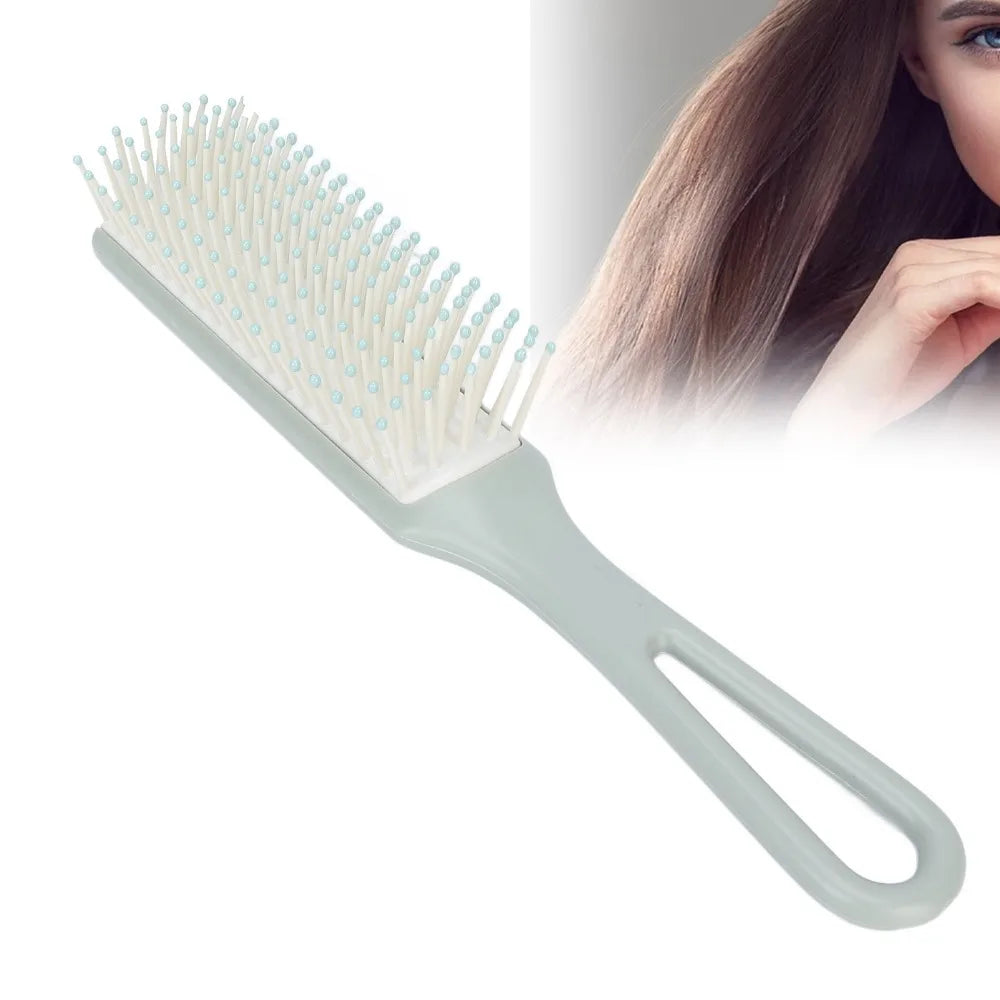 Vented Detangling Hair Brush | Non-Slip Portable Styling Comb Detangling Hair Brush QXL