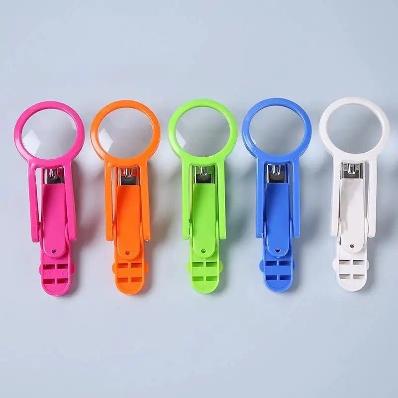 Magnifying Glass Nail Clipper | Anti-Splash Precision Tool Nail Clipper QXL