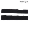 2-Pack Hard Hat Sweatbands | Flame-Retardant Helmet Liner Helmet Sweatband QXL Black