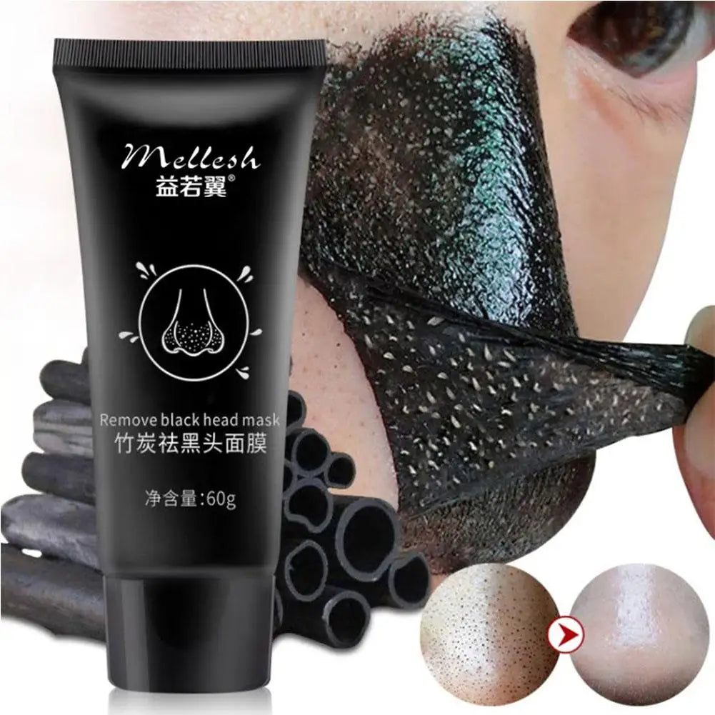 Bamboo Charcoal Blackhead Peel-Off Face Mask 60g Peel-Off Face Mask QXL