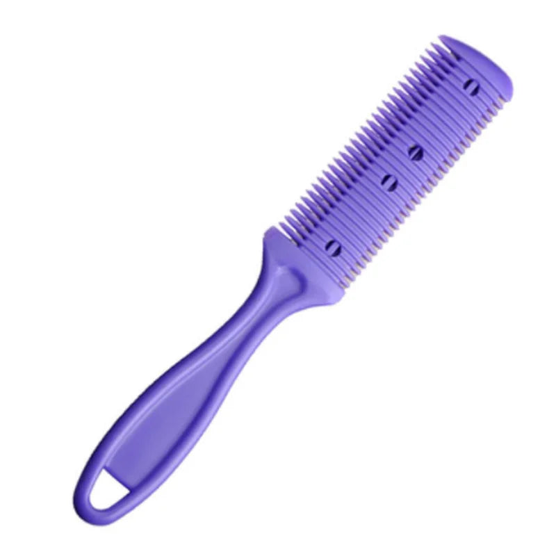 Magic Razor Blade Comb – Hair Thinning & Styling Tool Razor Blade Comb QXL purple